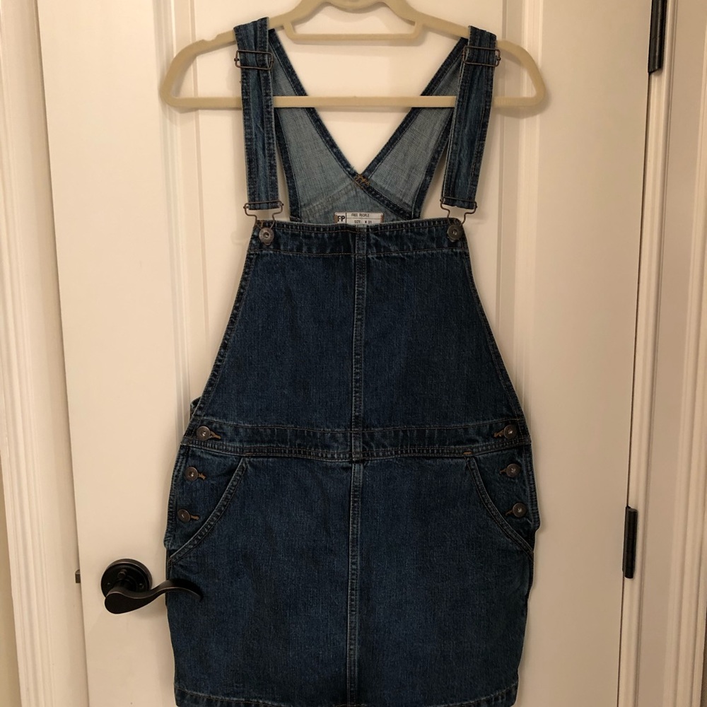 Free People denim jumper. Never worn.